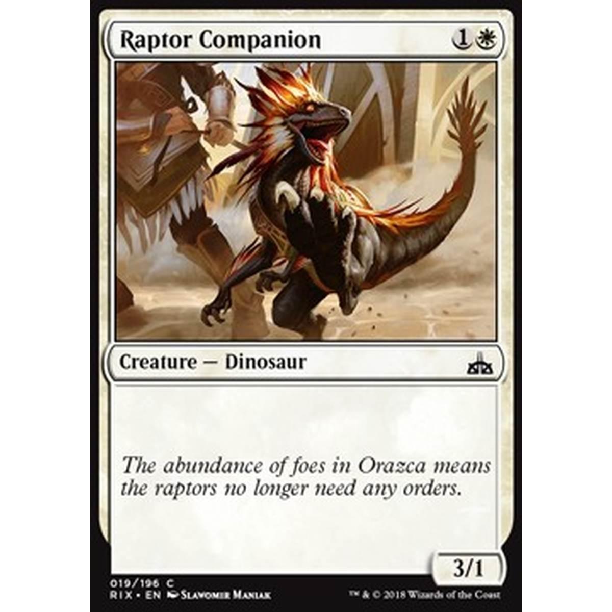 Raptor Companion - Raptor da Compagnia - [RIX] [NM] [Foil]