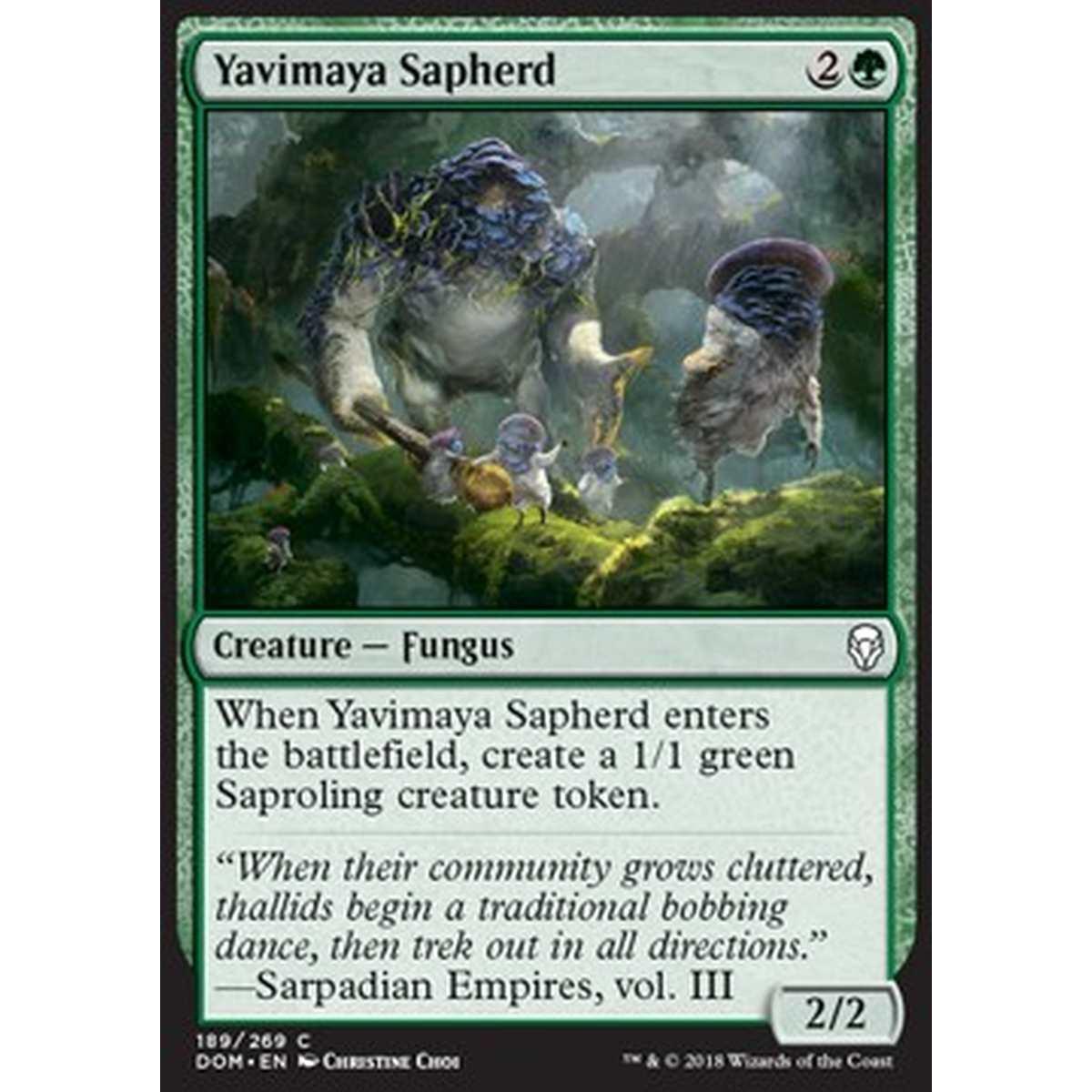 Yavimaya Sapherd - Fitopastore di Yavimaya - [DOM] [NM] [Foil]