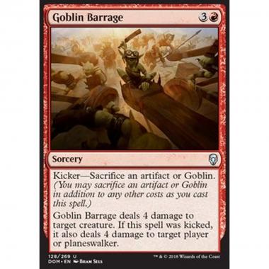 Goblin Barrage - Sbarramento di Goblin - [DOM] [NM] [Foil]
