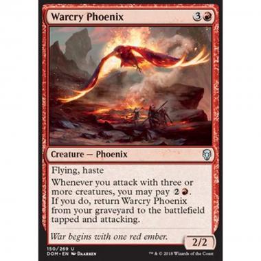 Warcry Phoenix - Fenice del Grido di Guerra - [DOM] [NM] [Foil]