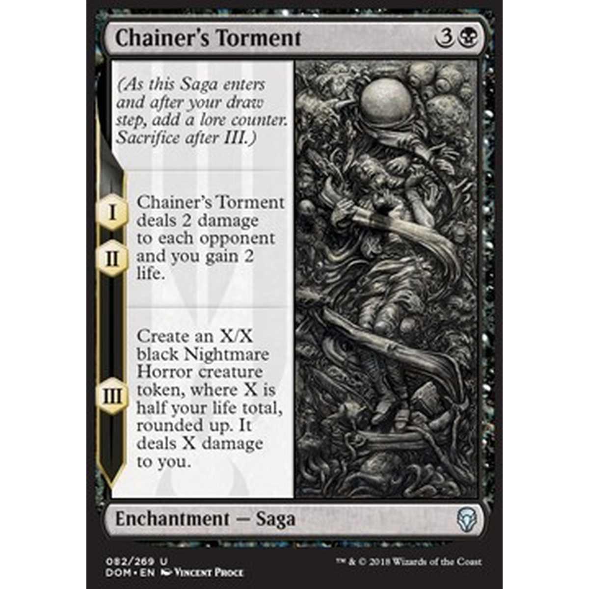 Chainer's Torment - Tormento di Chainer - [DOM] [NM] [Foil]