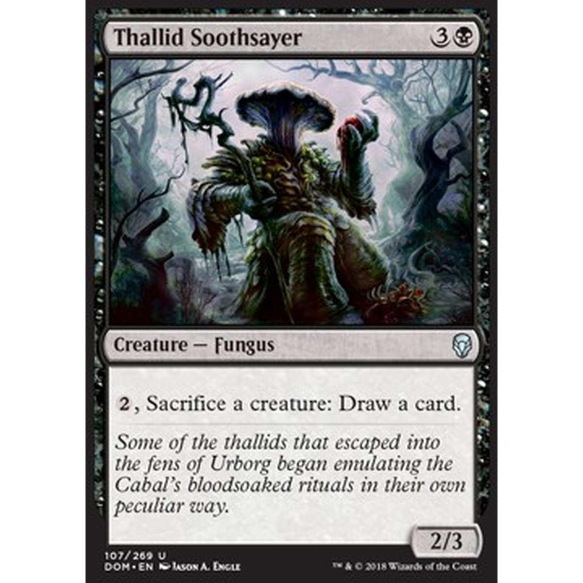 Thallid Soothsayer - Thallid Indovino - [DOM] [NM] [Foil]