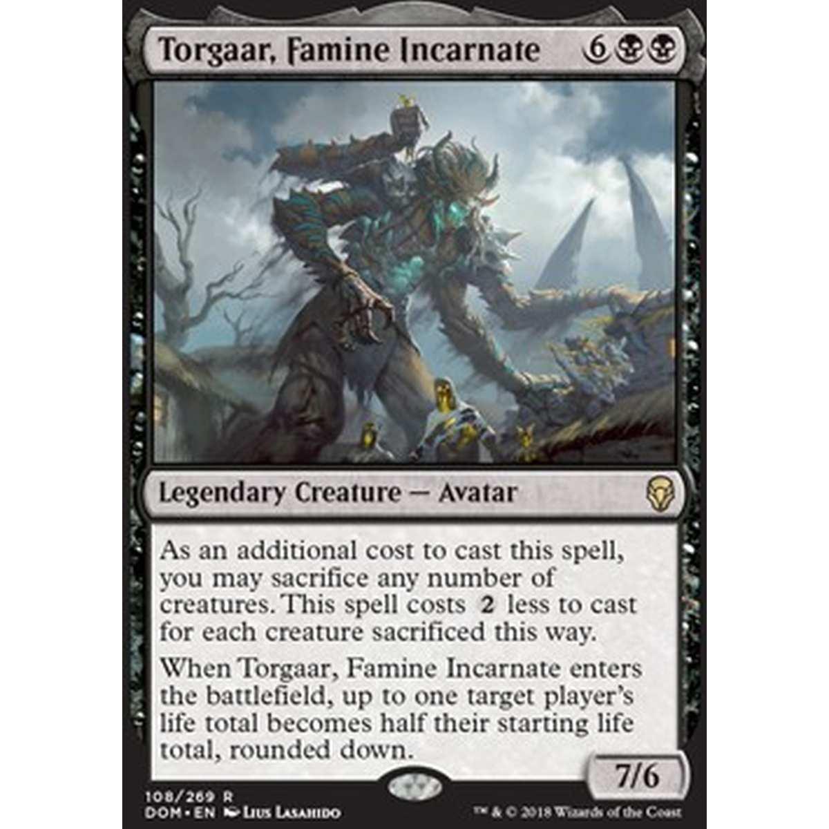 Torgaar, Famine Incarnate - Torgaar, Incarnazione della Carestia - [DOM] [NM]