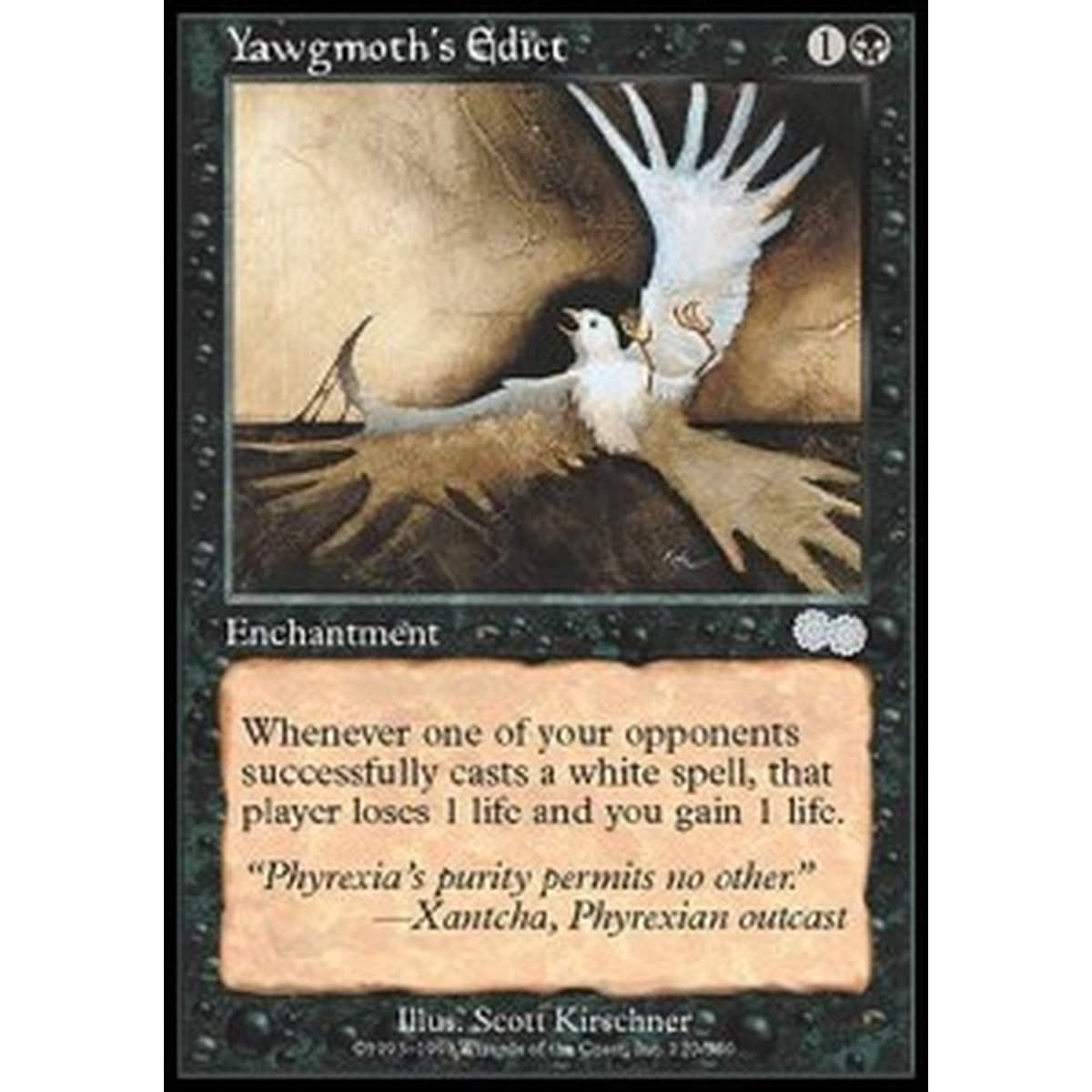 Yawgmoth's Edict - Yawgmoth's Edict - [USG] [EX]