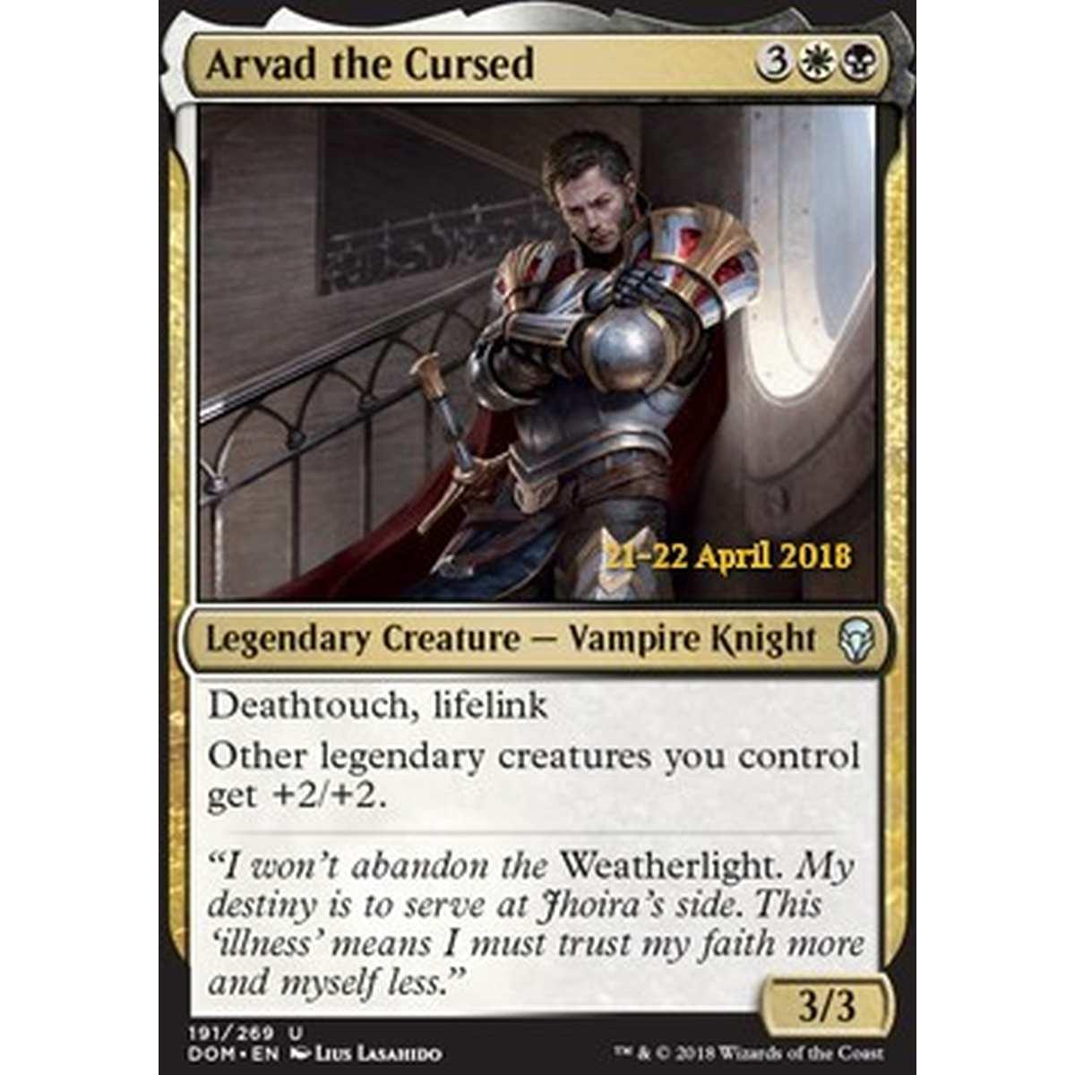 Arvad the Cursed - Arvad il Maledetto - [PDOM] [NM] [Foil]