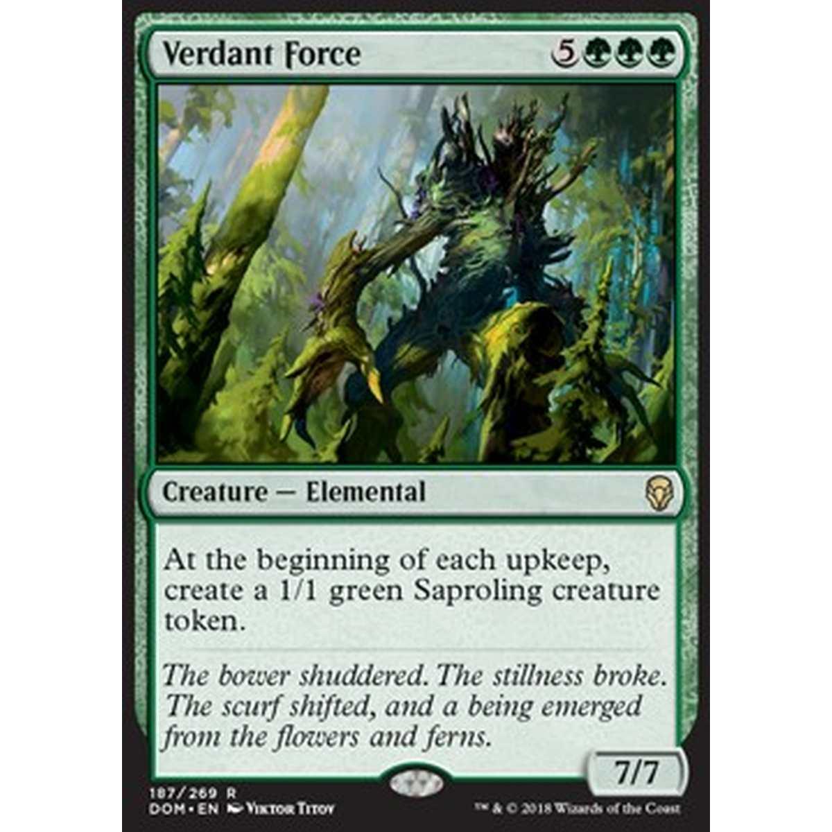Verdant Force - Forza della Vegetazione - [DOM] [NM]
