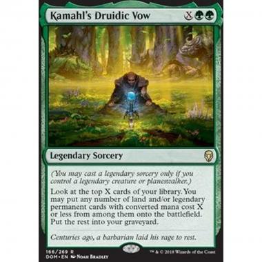 Kamahl's Druidic Vow - Giuramento Druidico di Kamahl - [DOM] [NM]