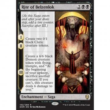 Rite of Belzenlok - Rito di Belzenlok - [DOM] [NM]