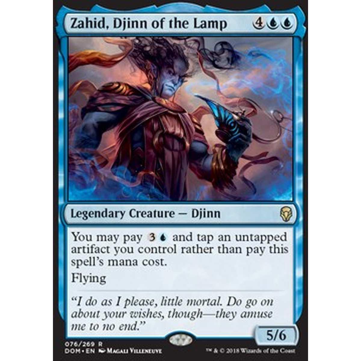 Zahid, Djinn of the Lamp - Zahid, Genio della Lampada - [DOM] [NM]
