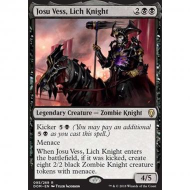 Josu Vess, Lich Knight - Josu Vess, Cavaliere Lich - [DOM] [NM]