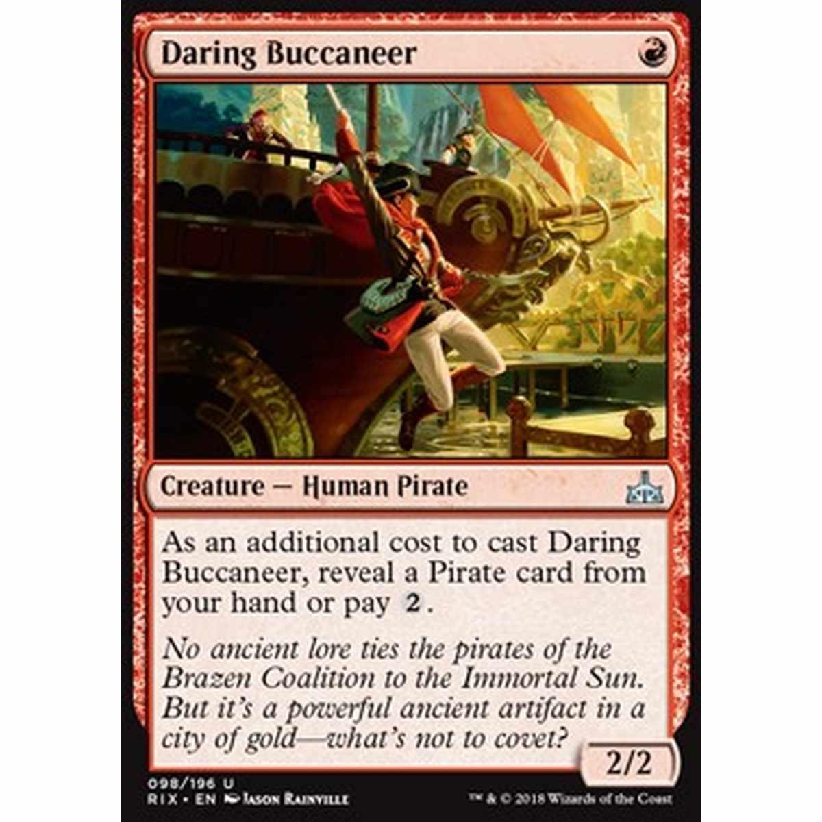 Daring Buccaneer - Daring Buccaneer - [RIX] [NM] [Foil]