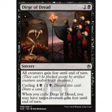 Dirge of Dread - Dirge of Dread - [A25] [NM] [Foil]