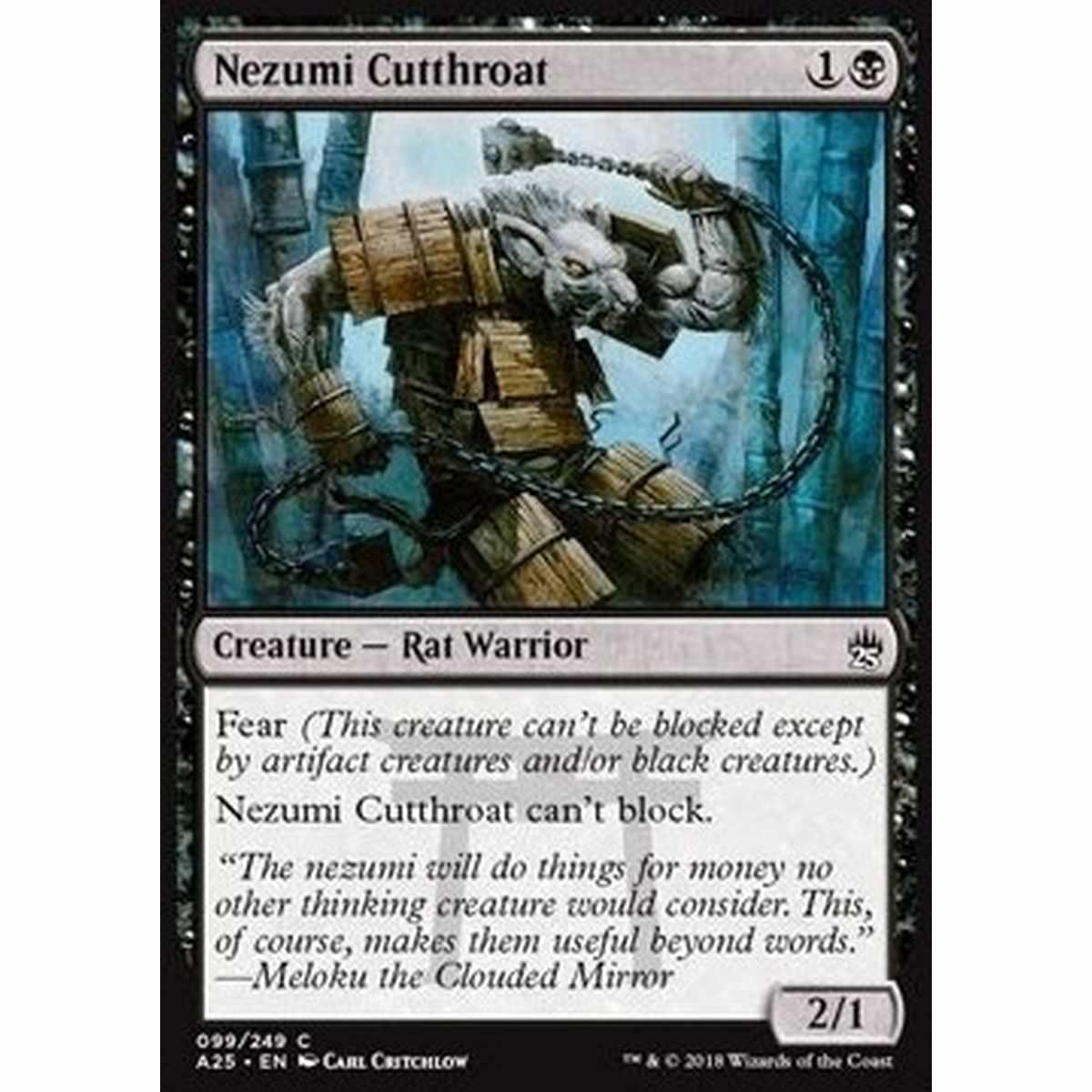 Nezumi Cutthroat - Nezumi Cutthroat - [A25] [NM] [Foil]