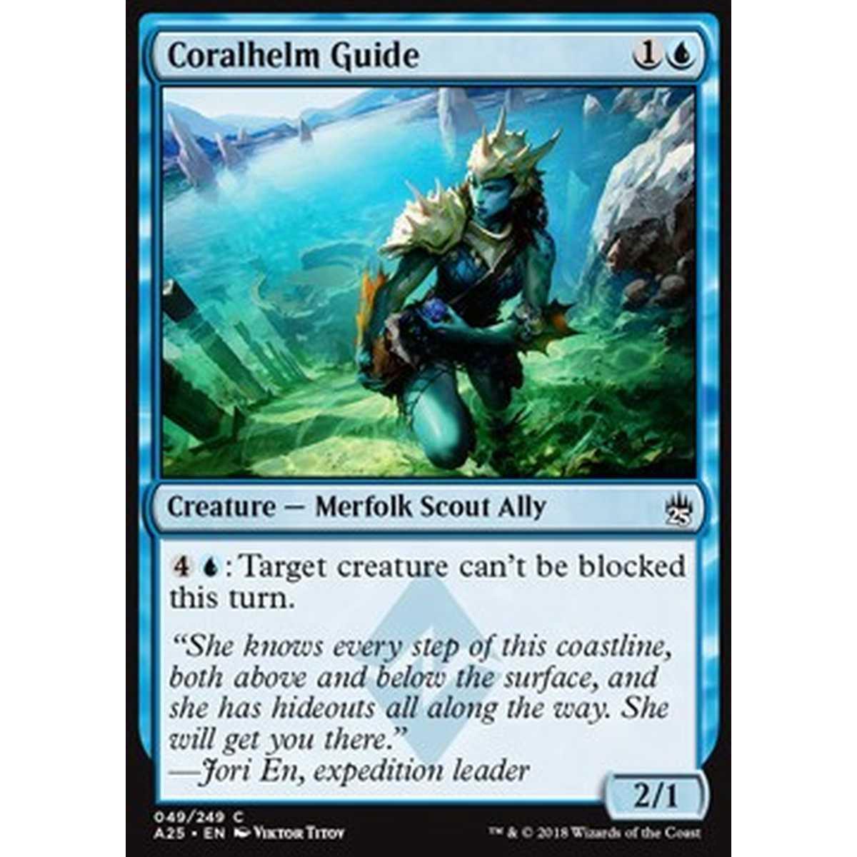 Coralhelm Guide - Coralhelm Guide - [A25] [NM] [Foil]