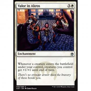 Valor in Akros - Valor in Akros - [A25] [NM] [Foil]