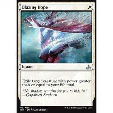 Blazing Hope - Speranza Accecante - [RIX] [NM] [Foil]