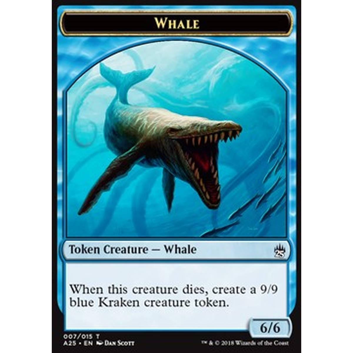 Whale Token (Blue 6/6) - Whale Token (Blue 6/6) - [A25] [NM]