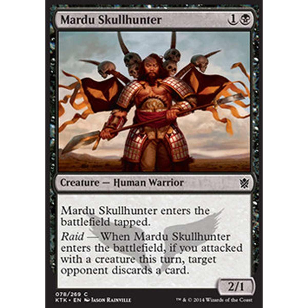 Mardu Skullhunter - Mardu Skullhunter - [KTK] [NM] [Foil]