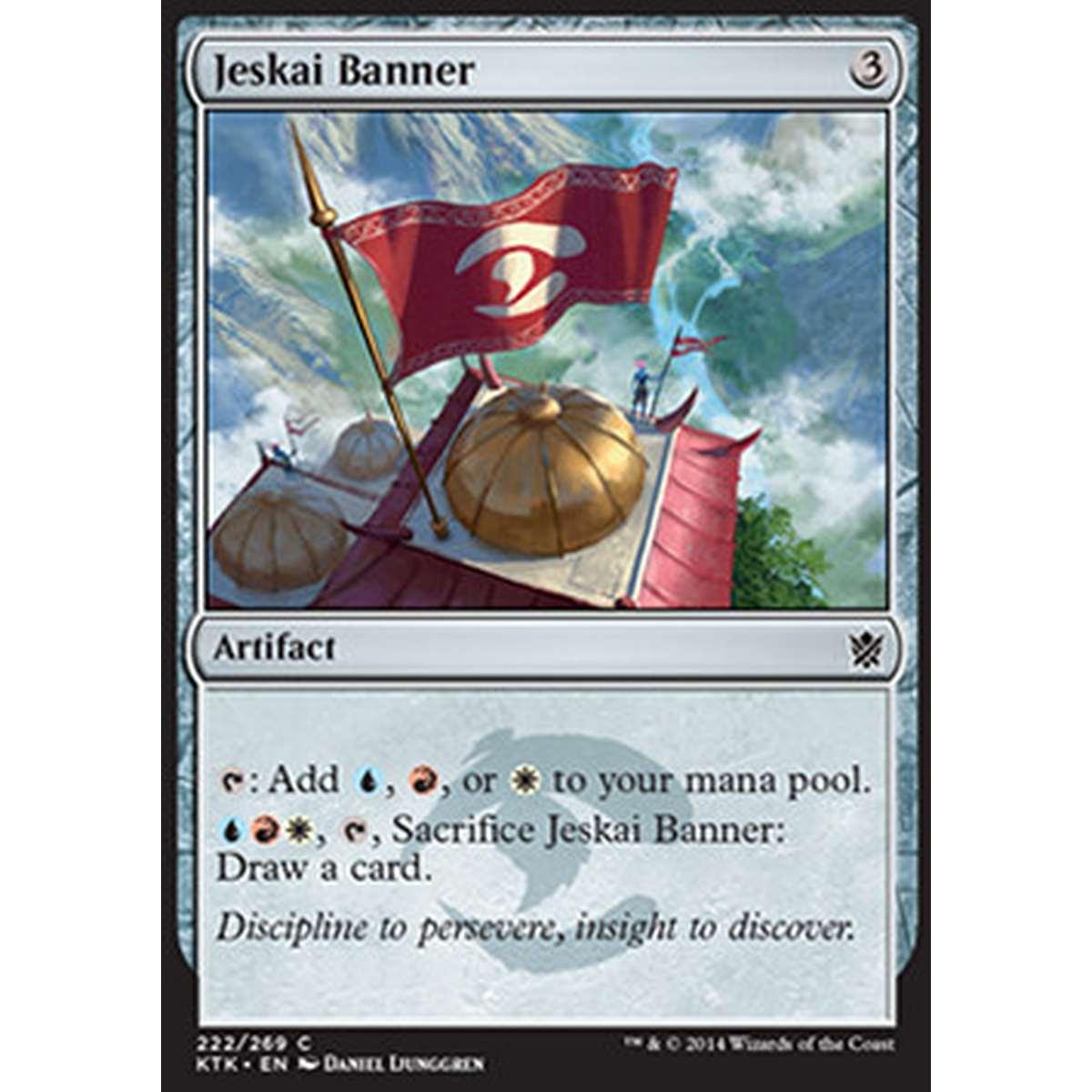 Jeskai Banner - Jeskai Banner - [KTK] [NM] [Foil]