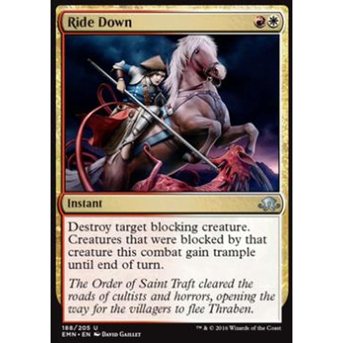 Ride Down - Calpestare col Cavallo - [EMN] [NM] [Foil]