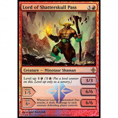Lord of Shatterskull Pass - Signore del Passo Frantumateschio - [REL] [NM] [Foil]