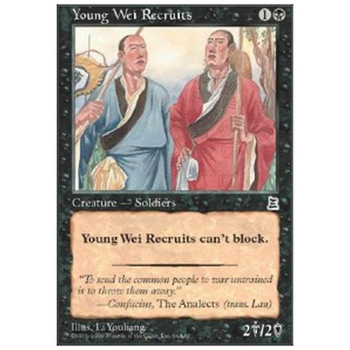 Young Wei Recruits - Young Wei Recruits - [PTK] [NM]