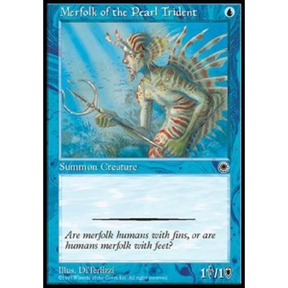 Merfolk of the Pearl Trident - Merfolk of the Pearl Trident - [POR] [NM]
