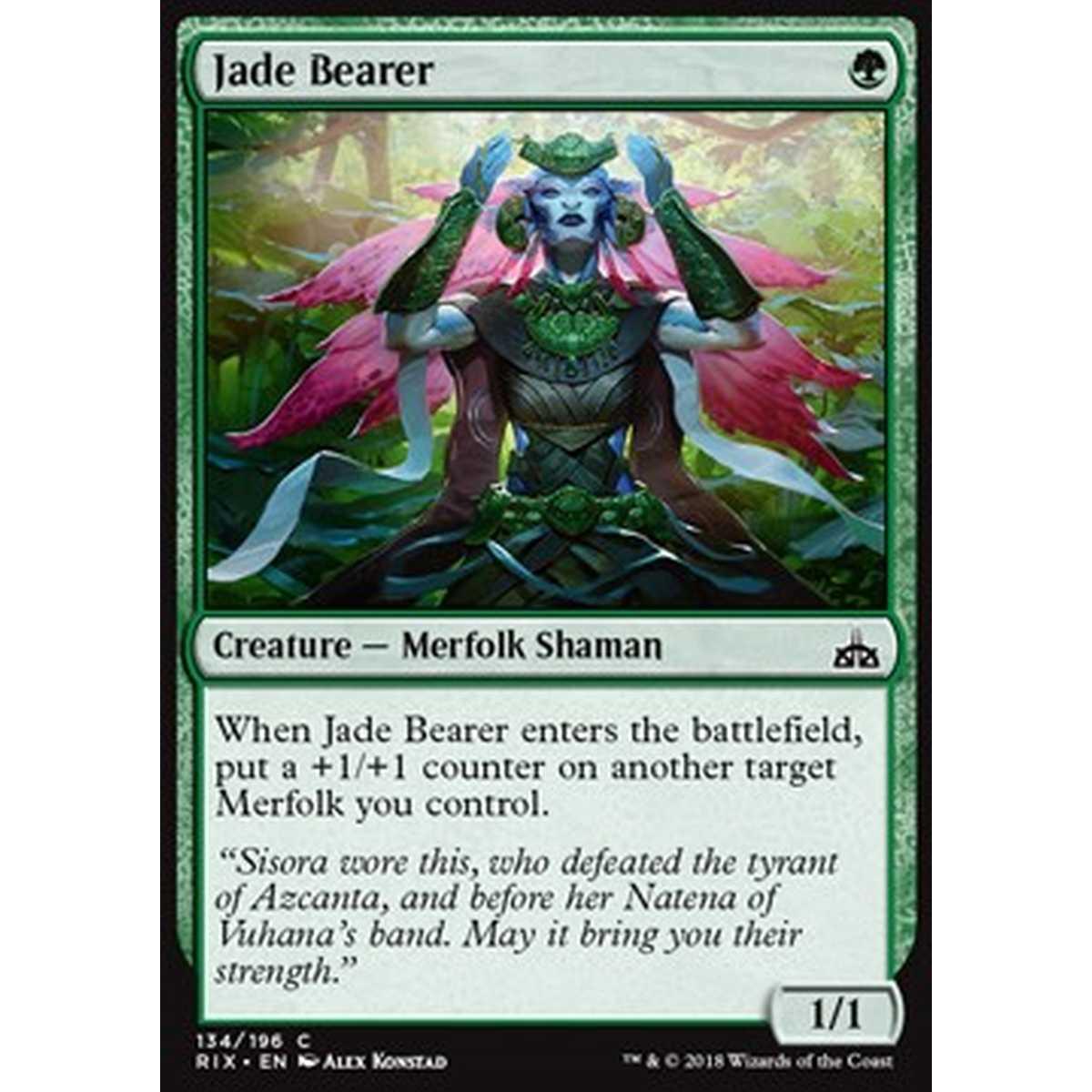 Jade Bearer - Portatrice di Giada - [RIX] [NM] [Foil]