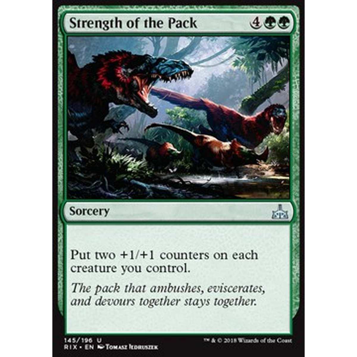 Strength of the Pack - Forza del Branco - [RIX] [NM] [Foil]