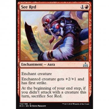 See Red - Vedere Rosso - [RIX] [NM] [Foil]