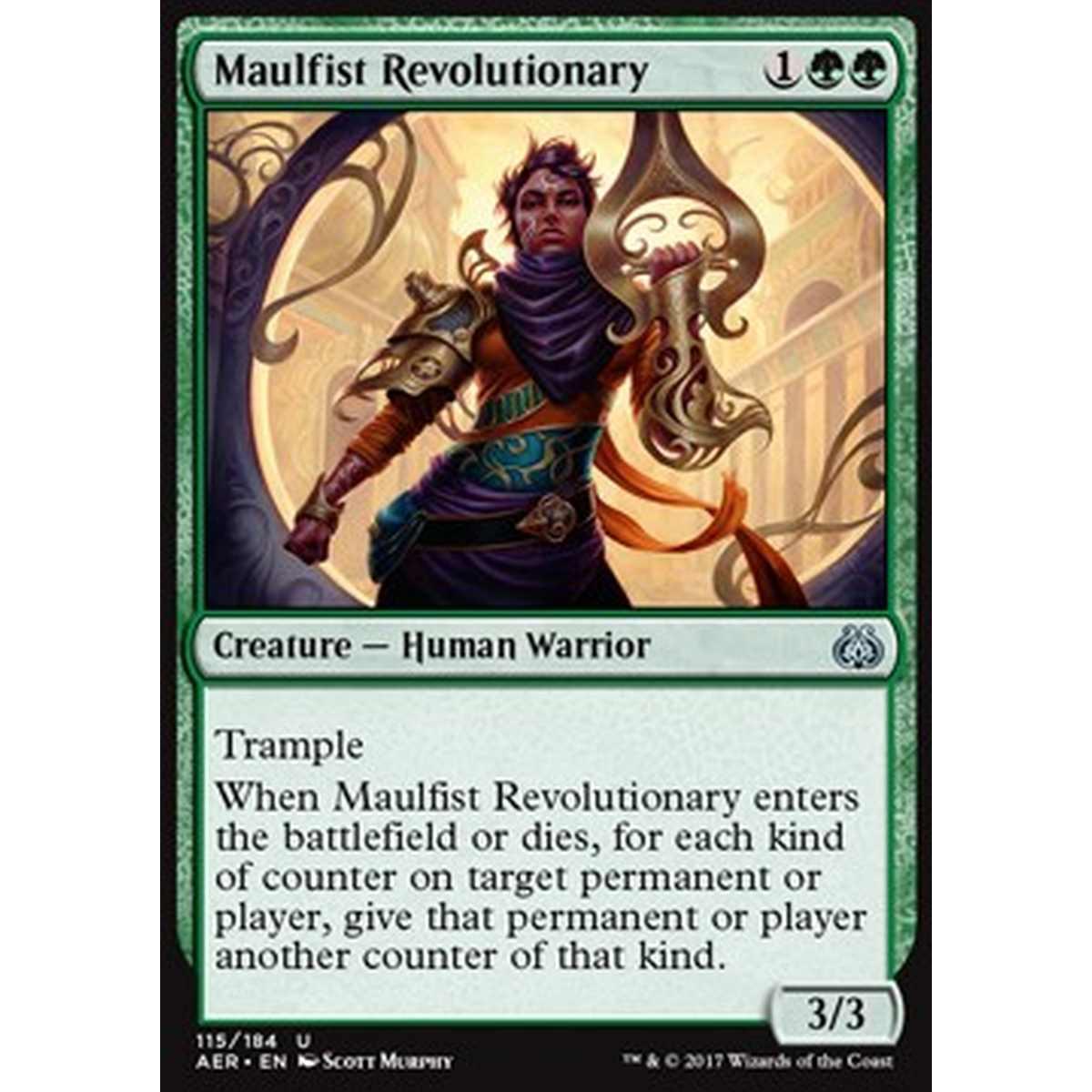 Maulfist Revolutionary - Maulfist Revolutionary - [AER] [NM] [Foil]