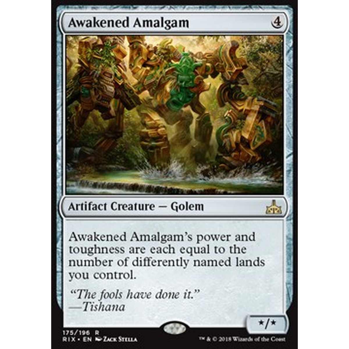 Awakened Amalgam - Amalgama Risvegliato - [RIX] [NM]