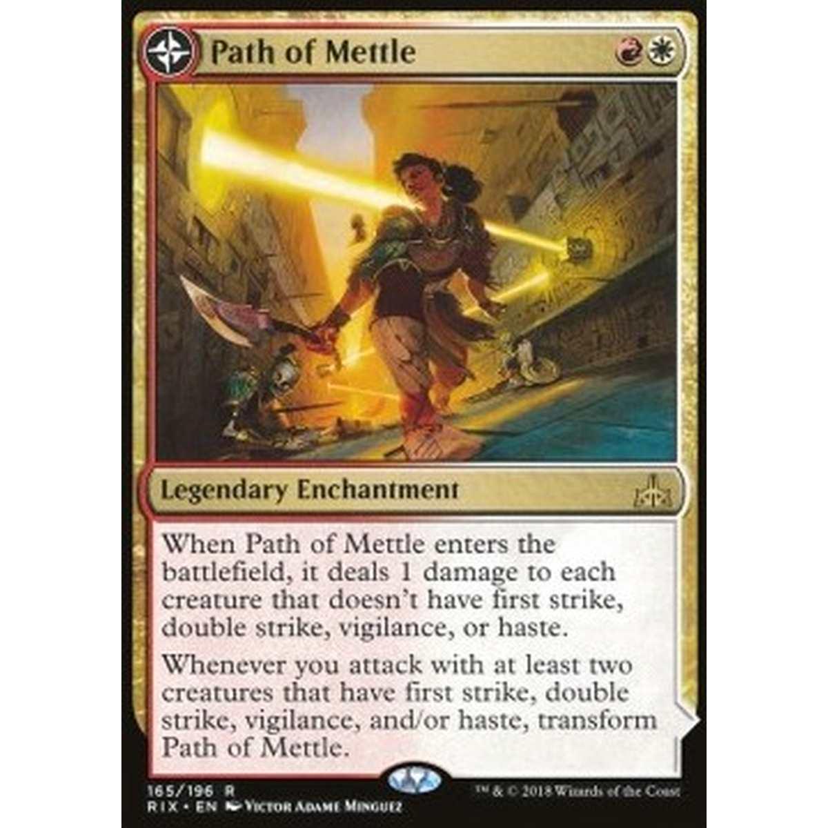 Path of Mettle // Metzali, Tower of Triumph - Sentiero della Tempra // Metzali, Torre del Trionfo - [RIX] [NM]