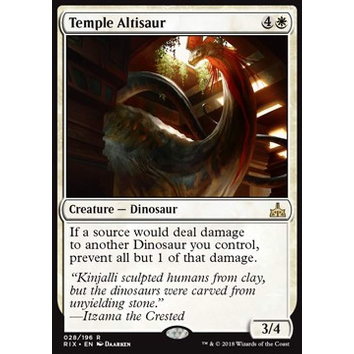 Temple Altisaur - Altisauro del Tempio - [RIX] [NM]