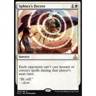 Sphinx's Decree - Decreto della Sfinge - [RIX] [NM]