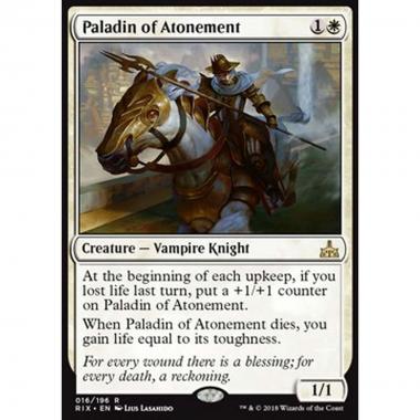Paladin of Atonement - Paladino dell'Espiazione - [RIX] [NM]
