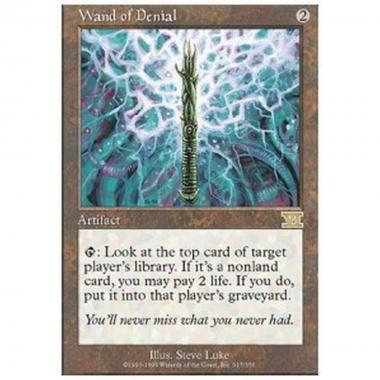 Wand of Denial - Wand of Denial - [6ED] [EX]