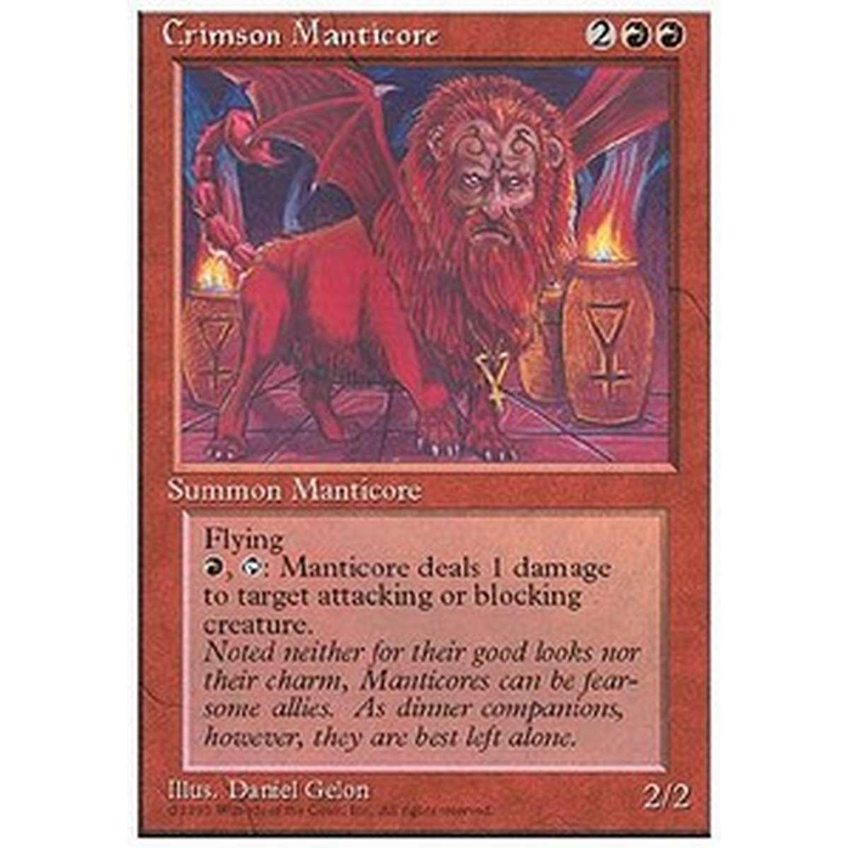 Crimson Manticore - Crimson Manticore - [4ED] [EX]