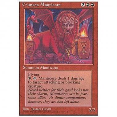 Crimson Manticore - Crimson Manticore - [4ED] [EX]