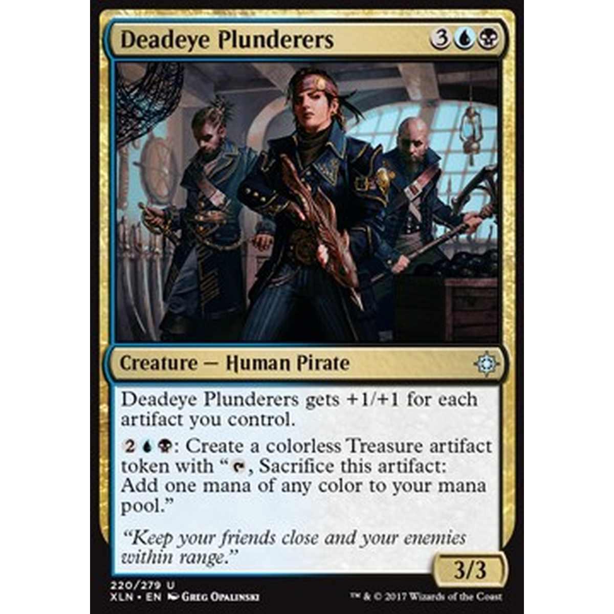Deadeye Plunderers - Deadeye Plunderers - [XLN] [NM] [Foil]