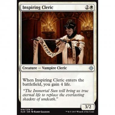 Inspiring Cleric - Chierica Ispiratrice - [XLN] [NM] [Foil]