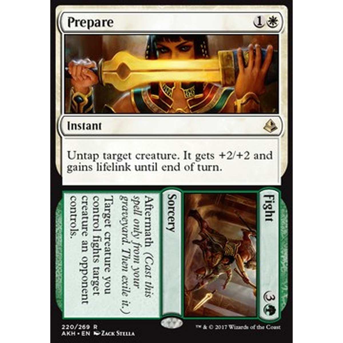 Prepare // Fight - Prepare // Fight - [AKH] [NM] [Foil]
