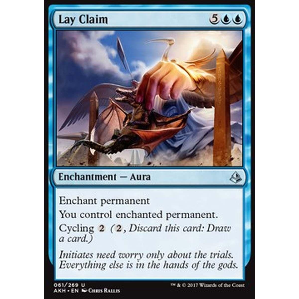 Lay Claim - Lay Claim - [AKH] [NM] [Foil]