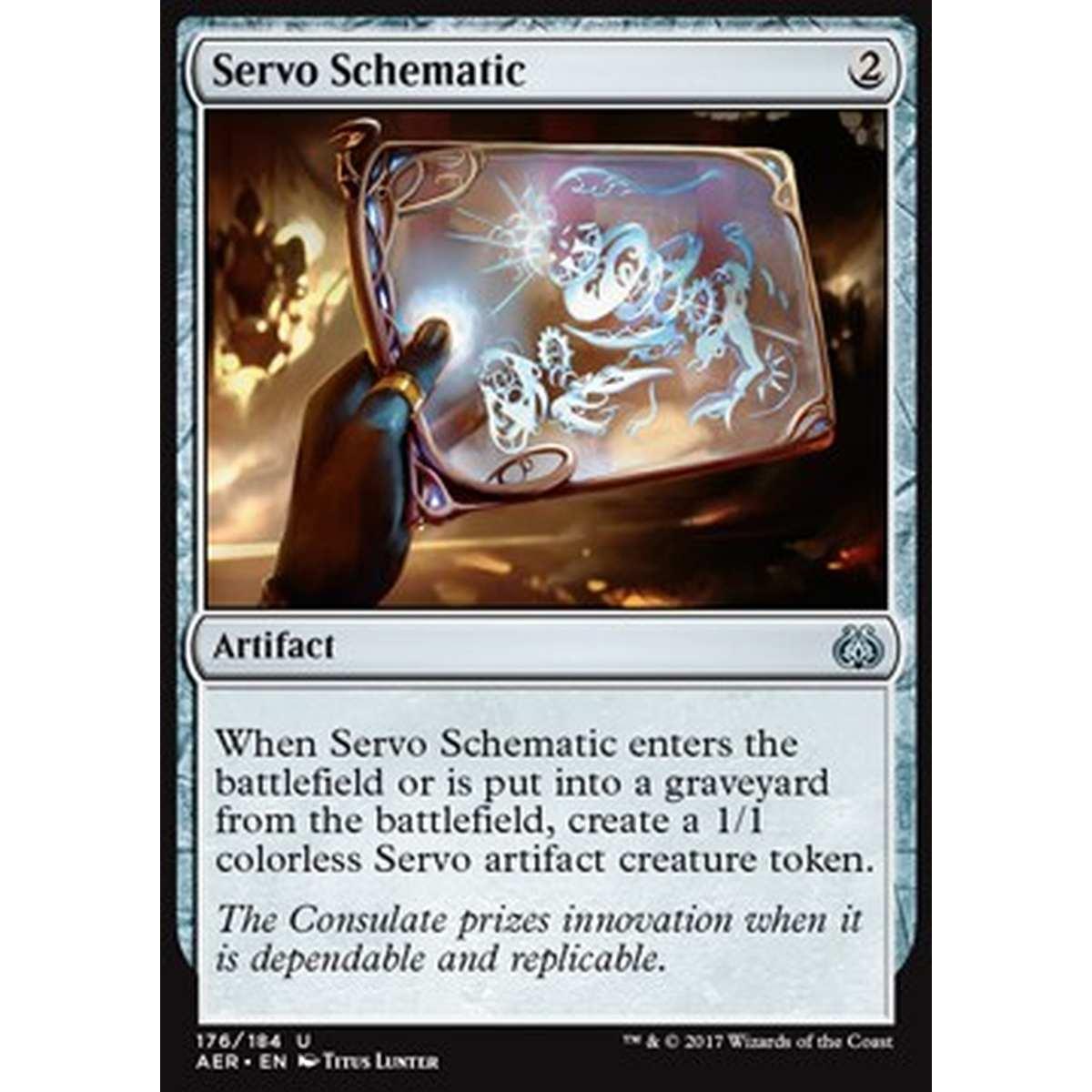 Servo Schematic - Servo Schematic - [AER] [NM] [Foil]