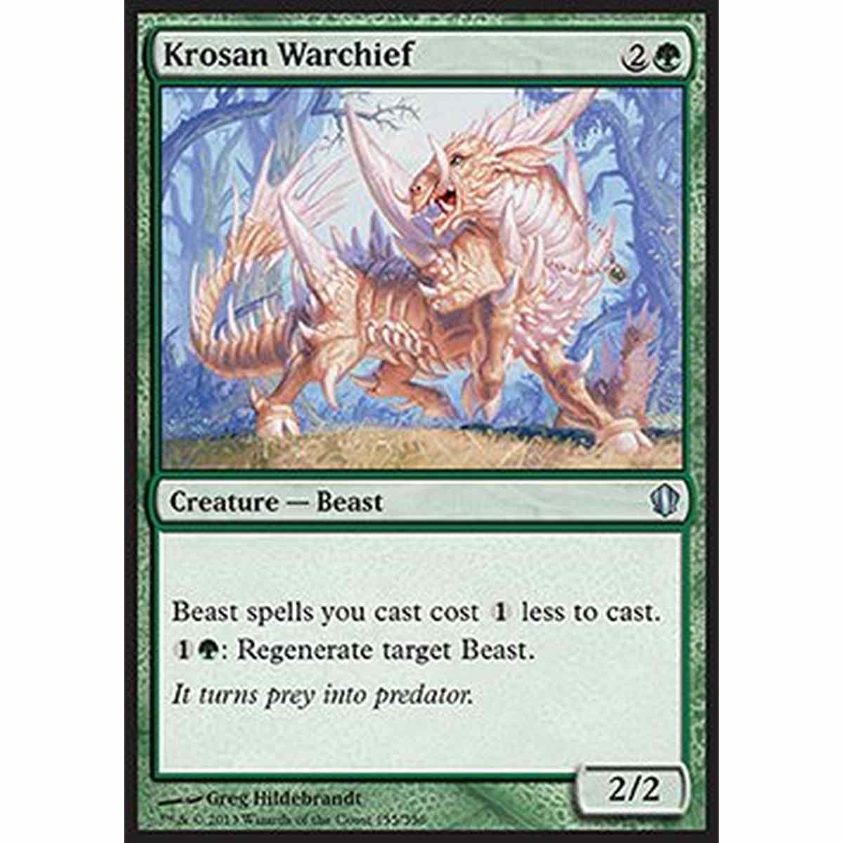 Krosan Warchief - Krosan Warchief - [C13] [NM]