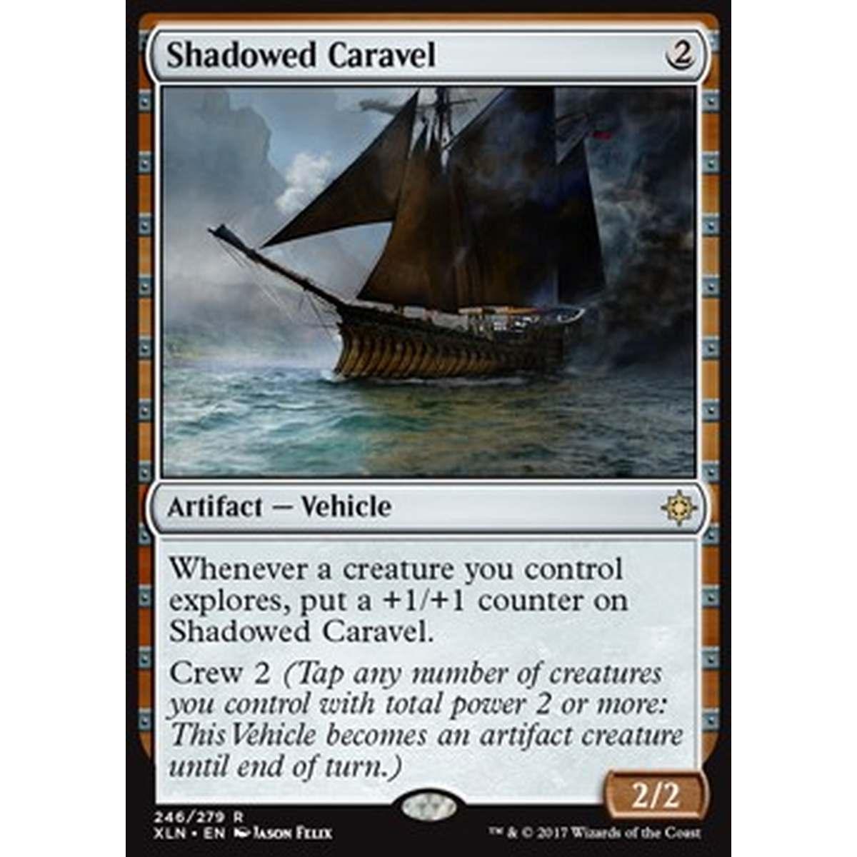 Shadowed Caravel - Caravella Adombrata - [XLN] [NM]