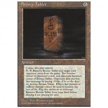 Bronze Tablet - Bronze Tablet - [4ED] [EX]