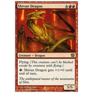 Shivan Dragon - Shivan Dragon - [9ED] [EX]