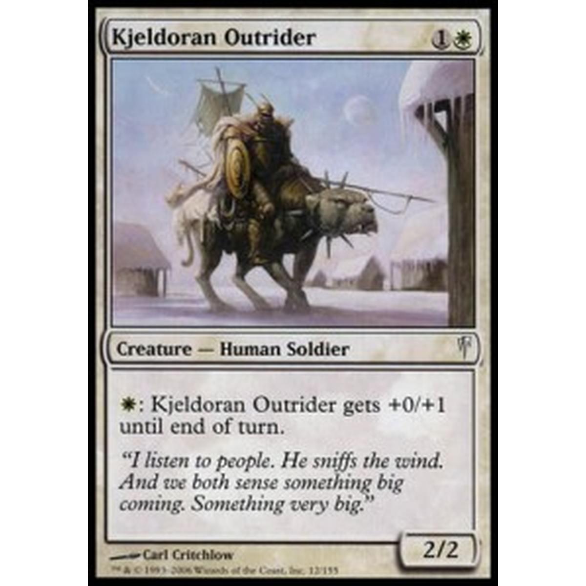 Kjeldoran Outrider - Battipista di Kjeldor - [CSP] [EX] [Foil]