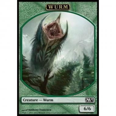 Wurm Token (Green 6/6) - Wurm Token (Green 6/6) - [M13] [NM]